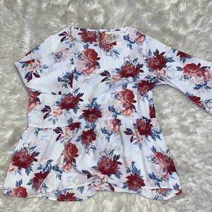 Women’s flower blouse